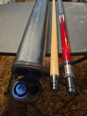 Pearson Players Series PP-RED Pool Cue Stick & Action Hard Case